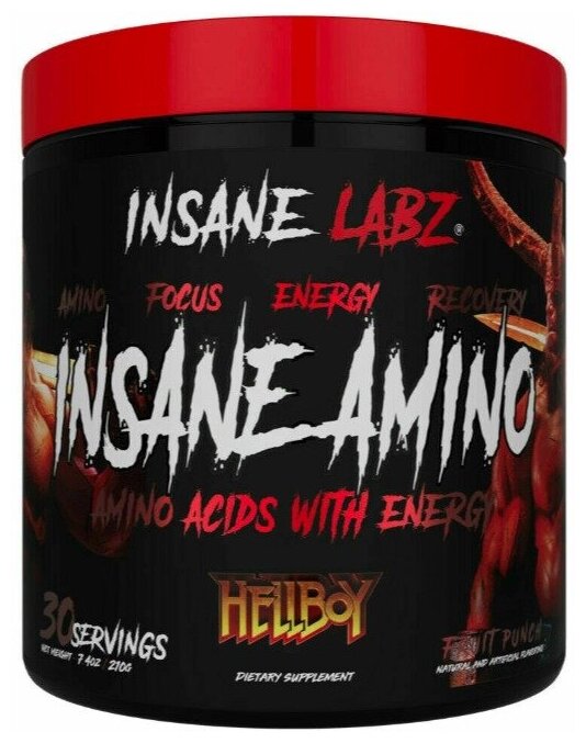 Insane Labz Insane Amino Hellboy (211г) Лимонад