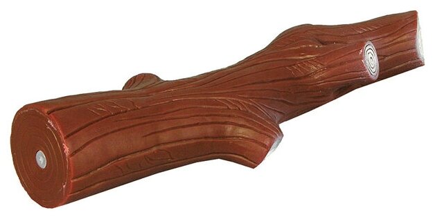 Игрушка для собак зооник Ветка большая, коричневая (30 см)