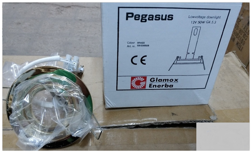 Светильник встраиваемый Pegasus 12в 50вт GU 5.3