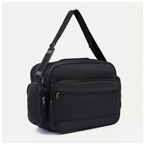 Сумка Sarabella классическая, текстиль, черный