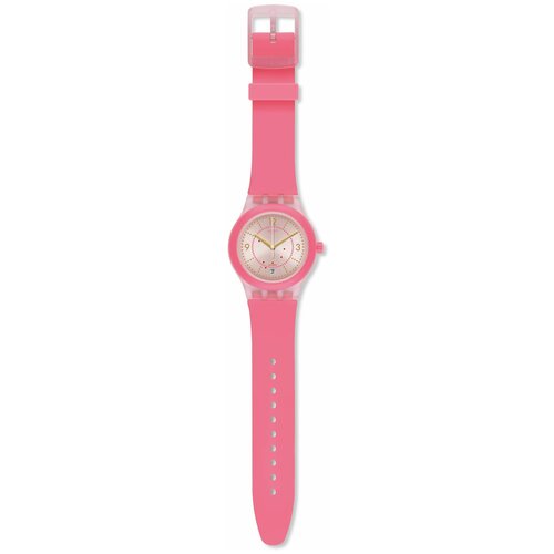 Наручные часы swatch, розовый наручные часы swatch наручные часы swatch sistem cali sutp401 розовый