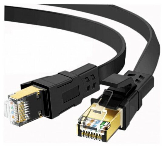 Сетевой кабель KS-is U/FTP Cat.8 RJ45 2.0m KS-411-2