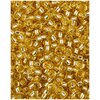 Японский бисер Miyuki, размер 15/0, цвет: Внутреннее серебрение золото (0003), 5 грамм - изображение