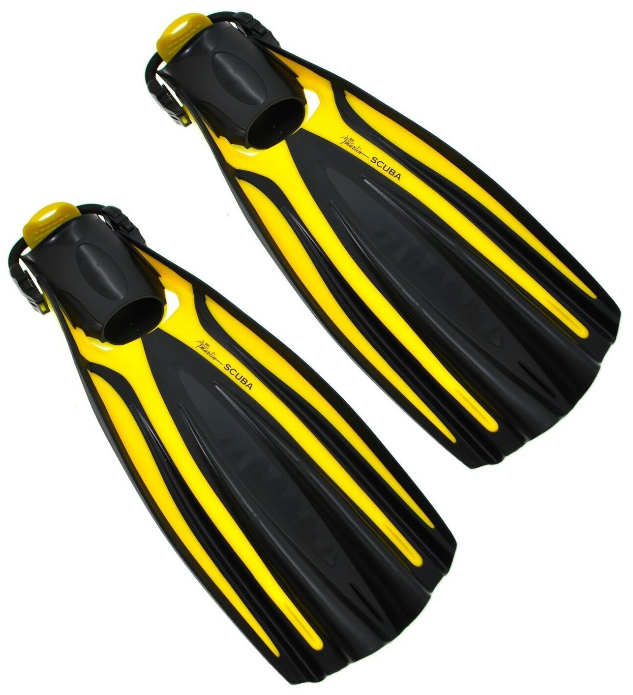 Ласты для дайвинга Marlin Scuba yellow размер 35-40