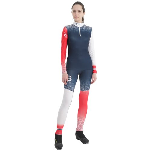 фото Комбинезон беговой bjorn daehlie racesuit 2-piece oberstdorf wmn norwegian flag (us:l)