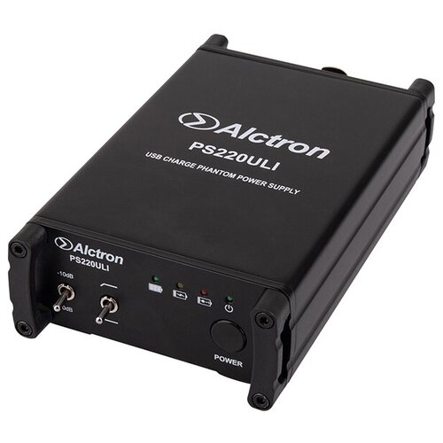 PS220ULI Блок фантомного питания 48В с аккумулятором Alctron 589000₽