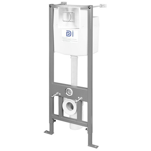 ИнкоЭр Система инсталляции для подвесного унитаза с белой кнопкой