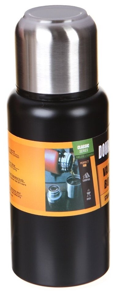 Термос Perfeo 500ml Black PF_C3704