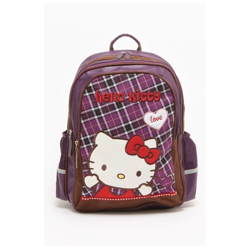 Рюкзак школьный HELLO KITTY, фиолетовый