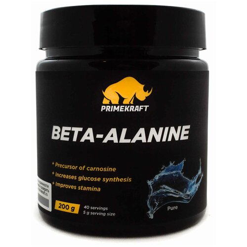 beta alanine 200 капсул Beta-alanine PRIMEKRAFT Бета-аланин, 200 гр