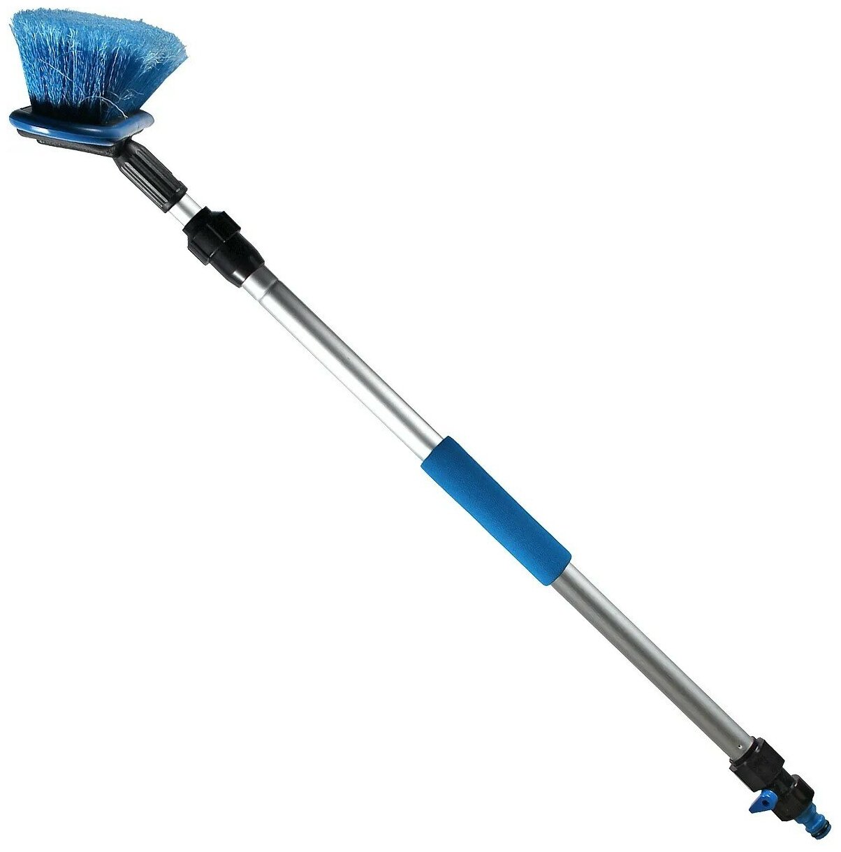 Щетка для мытья автомобиля Black&Blue ВВ602 телескопическая ручка 39793 длина 80-125 см