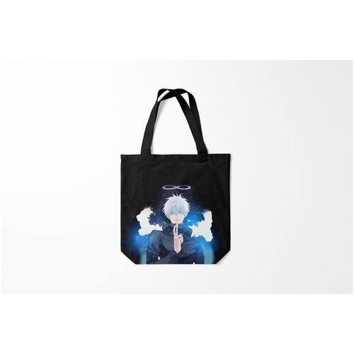 фото Сумка-шоппер / 40х40 см / аниме / магическая битва burnettie