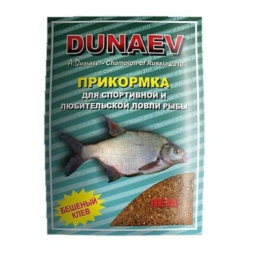 Прикормка DUNAEV Классика, 900 г, крупный лещ