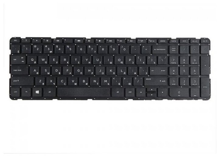 Клавиатура для ноутбука HP Pavilion 15 15-e 15-g 15-n 15-r 250 G3 255 G3 256 G3 (p/n: 719853-251)