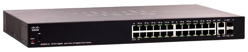 Коммутатор Cisco SG250X-24-K9-EU