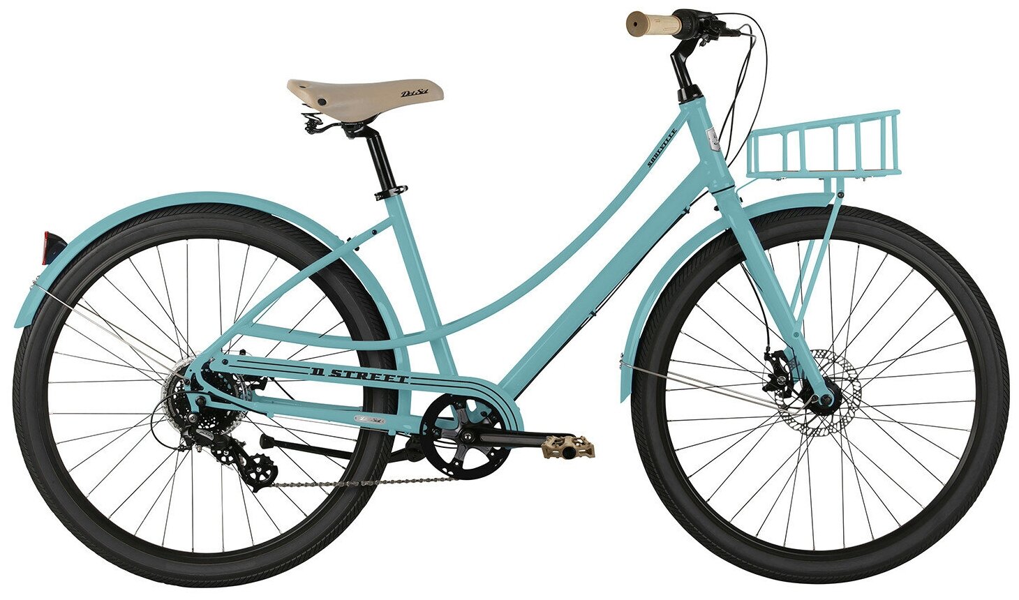 Дорожный велосипед Del Sol Soulville ST 15" матовый голубой 2021