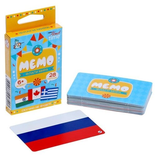Настольная игра «мемо. Флаги. Мир» настольная игра десятое королевство baby toys мемо для мальчишек