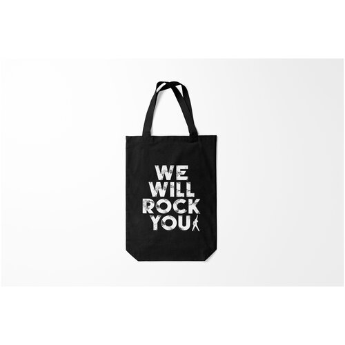фото Сумка-шоппер / 31х42 см / рок / queen we will rock you burnettie