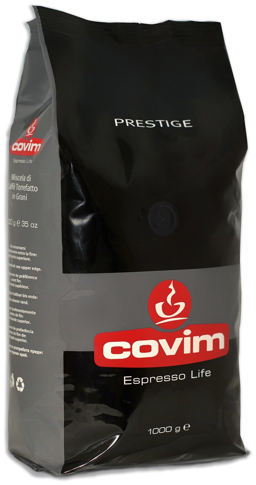 Зерновой кофе COVIM PRESTIGE, пакет, 1000гр.