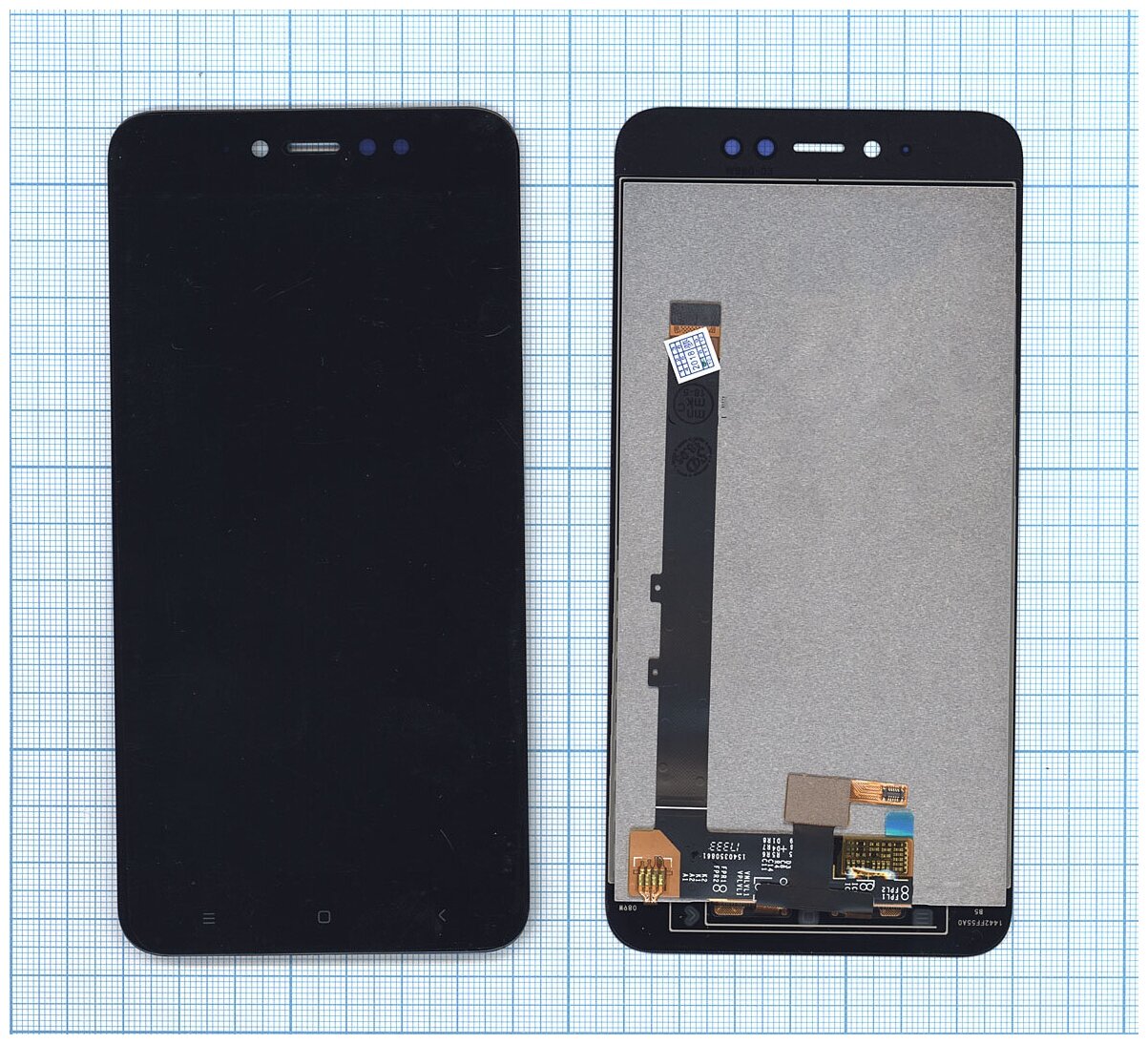 Дисплей для Xiaomi Redmi Note 5A Prime в сборе с тачскрином черный