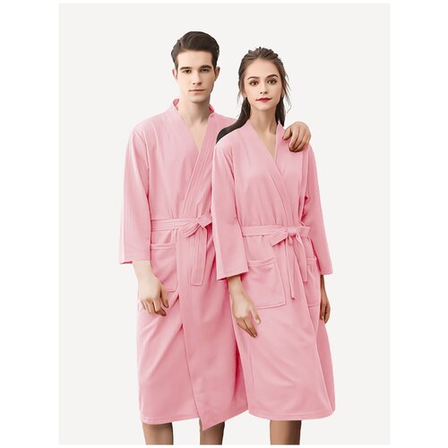 Халат Удачная покупка, размер 50, розовый халат удачная покупка размер 50 розовый