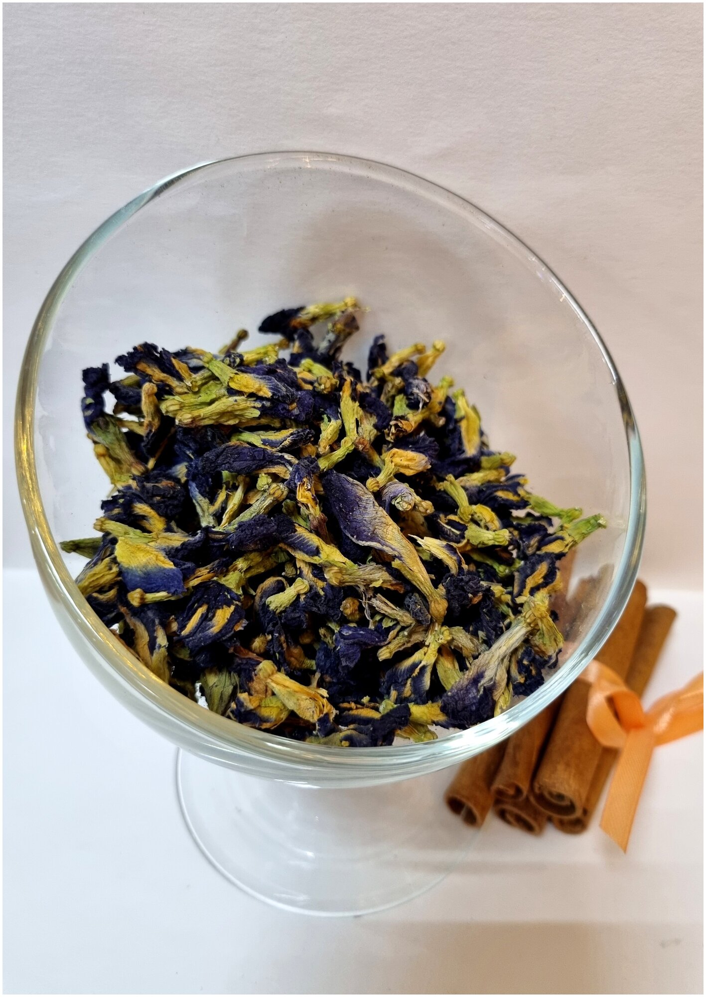 Синий чай "Анчан" (Клитория тройчатая) (100 гр) - фотография № 2