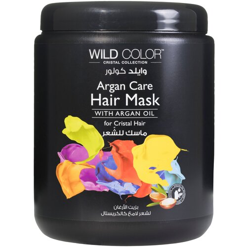 Wild Color Argan Care - Вайлд Колор Маска для волос аргановая, 1000 мл -