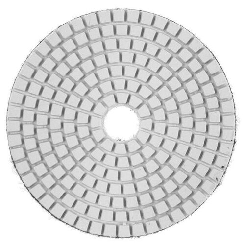 Алмазный гибкий шлифовальный круг тундра Черепашка, для мокрой шлифовки, 100 мм, № 1500