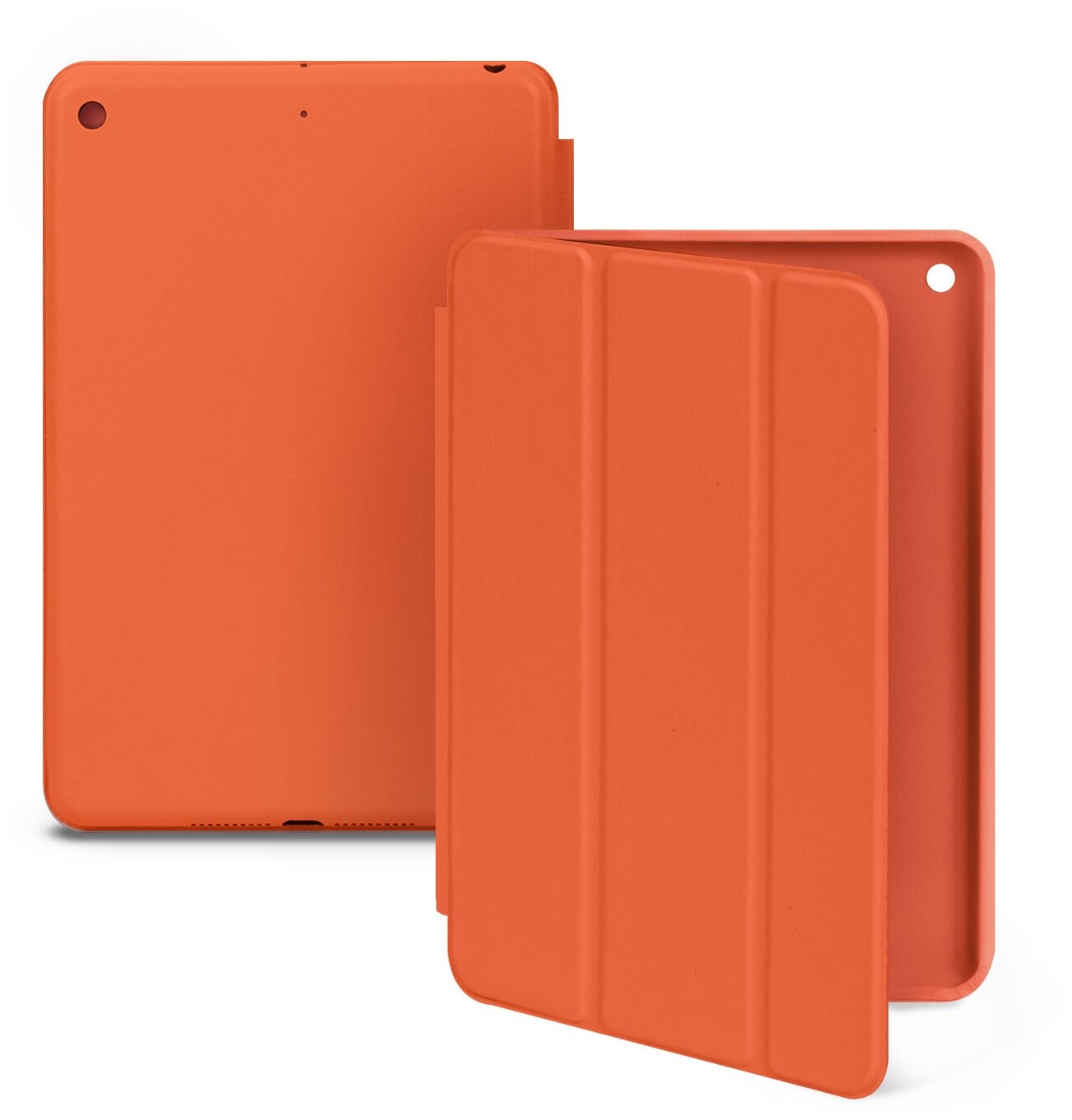 Чехол книжка для iPad Mini 5 (2019) Smart case, оранжевый