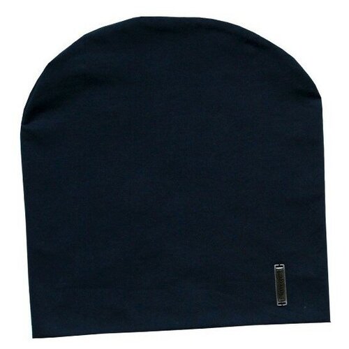 фото Шапка бини aviva демисезонная, подкладка, размер l, синий