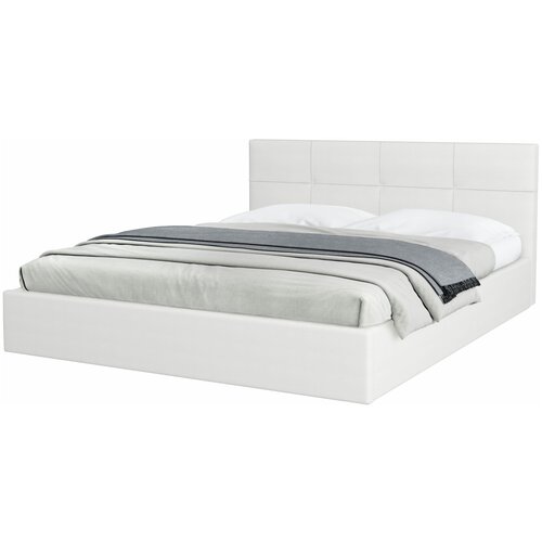 Кровать CityFlex Terin с Подъемным механизмом Белая экокожа 180x200