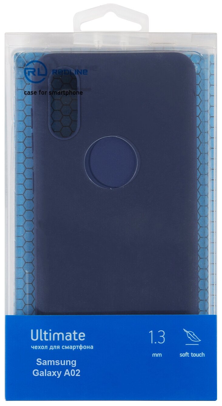Чехол Red Line для Samsung Galaxy A02 Ultimate Blue УТ000023941 - фото №4