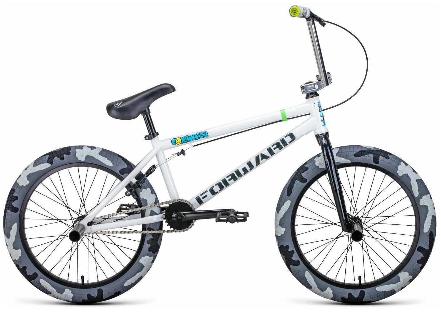 Велосипед BMX Forward ZIGZAG 20", 20.75" белый