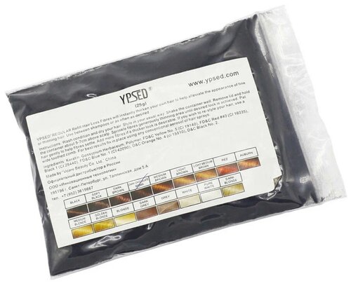 YPSED Загуститель волос Regular сменный блок, soft black, 25 г