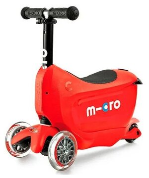 Самокат - Micro - Mini2GO - Deluxe - Red (MMD018)