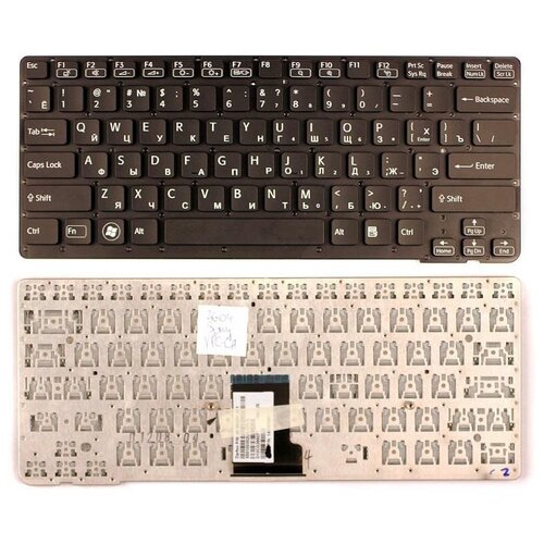 Клавиатура для ноутбука Sony Vaio 9ZN6BBFA01 черная без рамки 123000₽