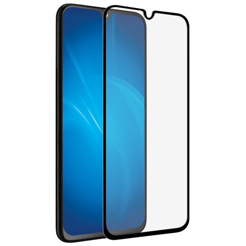 Защитное стекло Red Line Vivo Y19 Full screen tempered glass FULL GLUE черный