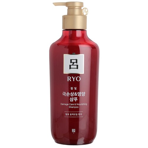 Питательный шампунь для поврежденных волос RYO Damage Care & Nourishing Shampoo, 550 мл