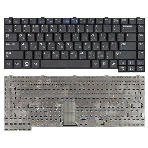 клавиатура keyboard 148755611 для ноутбука samsung p500 p510 p560 r39 r40 r41 r58 r60 r70 r503 r505 r508 r509 r510 r560 черная Клавиатура для ноутбука Samsung R510 R560 R60 R70 P510 P560 черная
