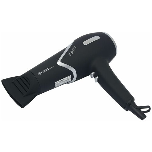 Фен FIRST 5654-42200 Втионизация 2 скор 3 темпПетля для подвешиванияФункция турбоBlack 179000₽