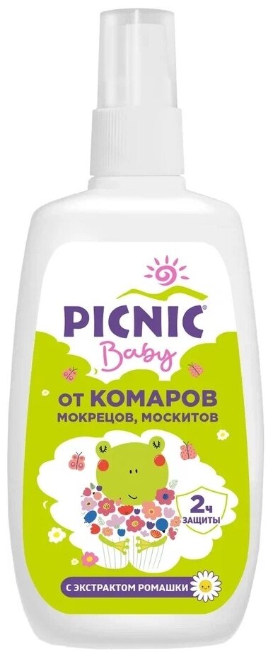 Спрей Picnic Baby от комаров с экстрактом ромашки