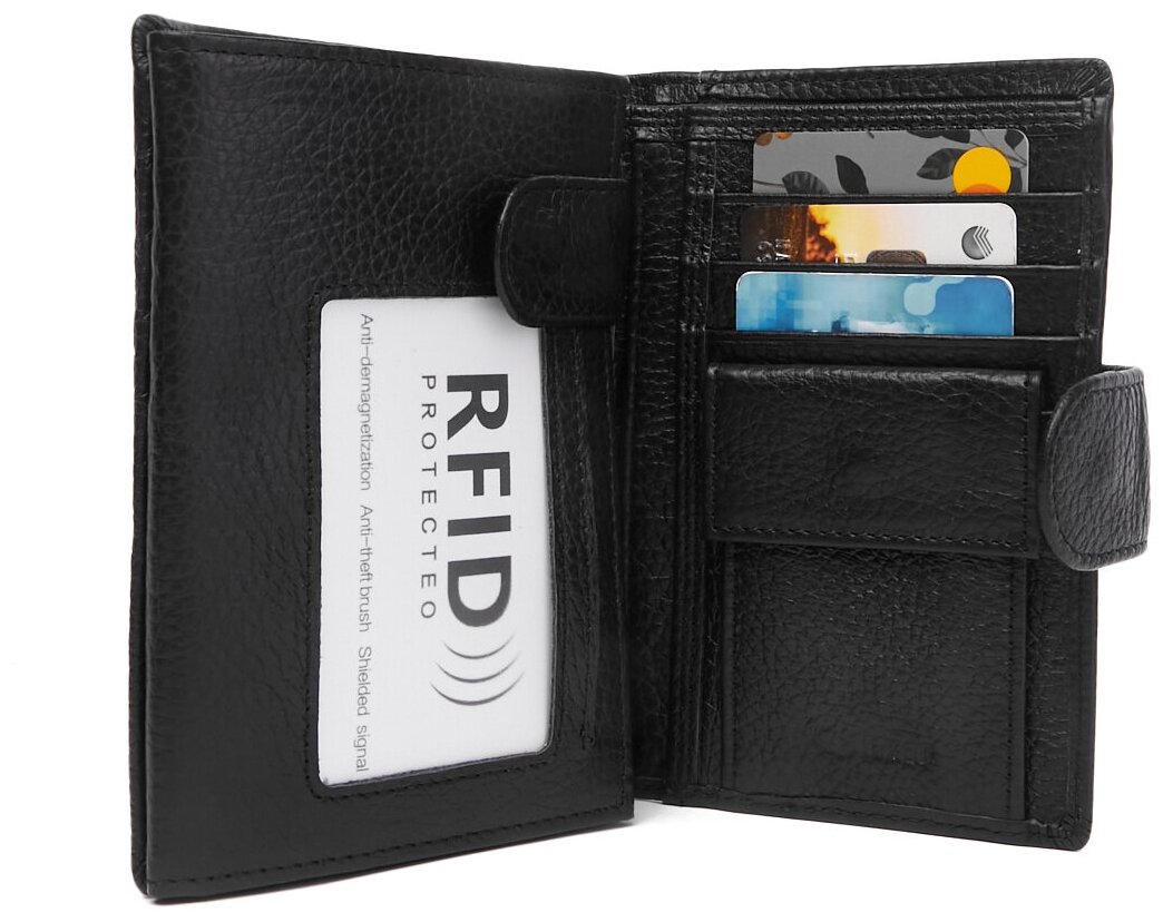 Кошелек мужской из натуральной кожи в подарочной упаковке — купить в ...