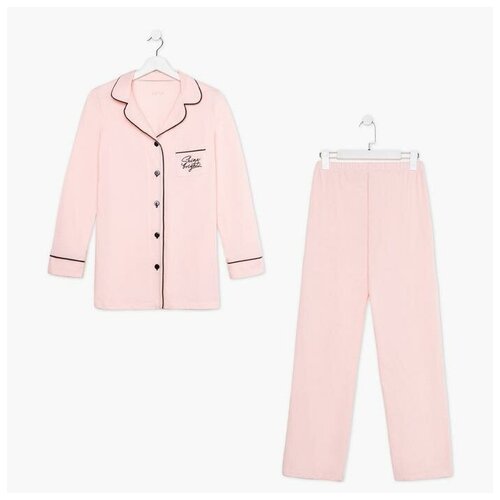 Пижама , размер 40, розовый