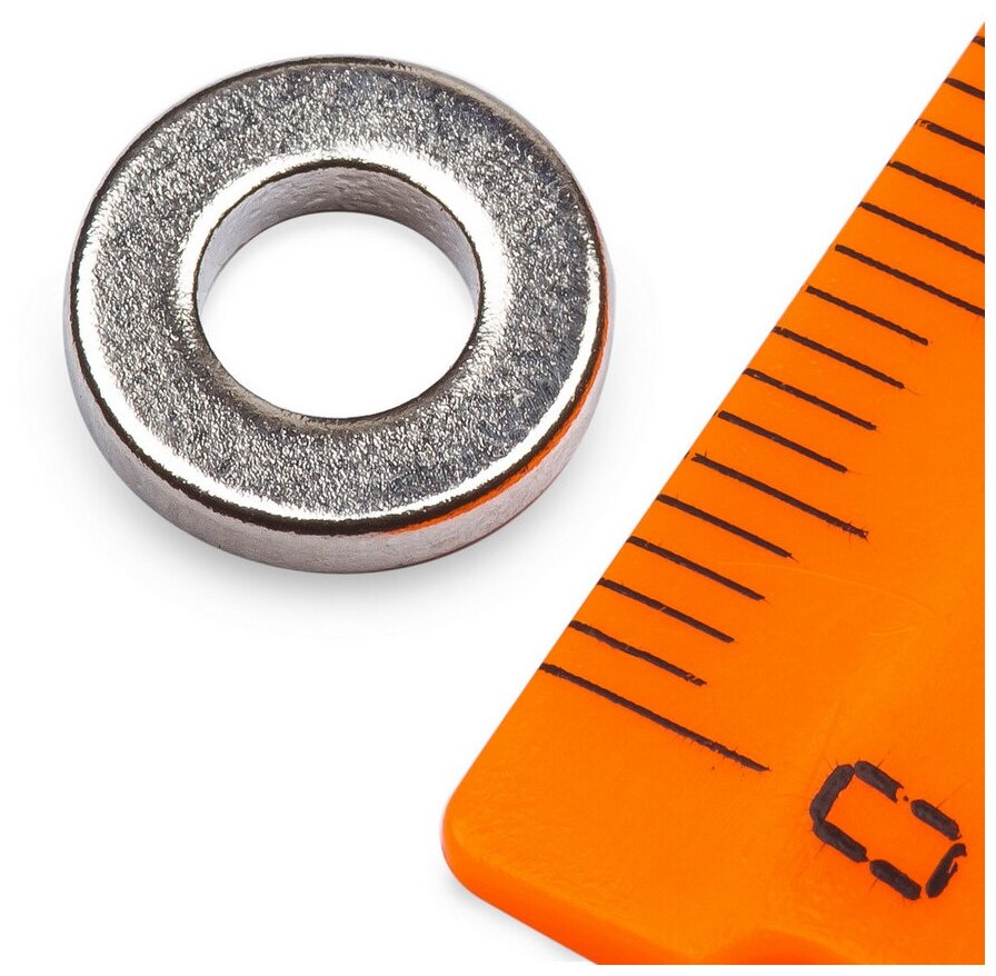 Неодимовый магнит - кольцо Forceberg 10х5х2мм, 20шт - фотография № 5