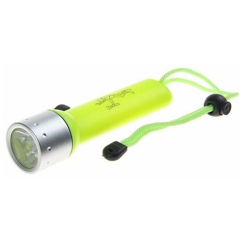 фонарик для дайвинга подводный водонепроницаемый фонарик для дайвинга Водонепроницаемый фонарик для дайвинга Deep, 1 диод,
