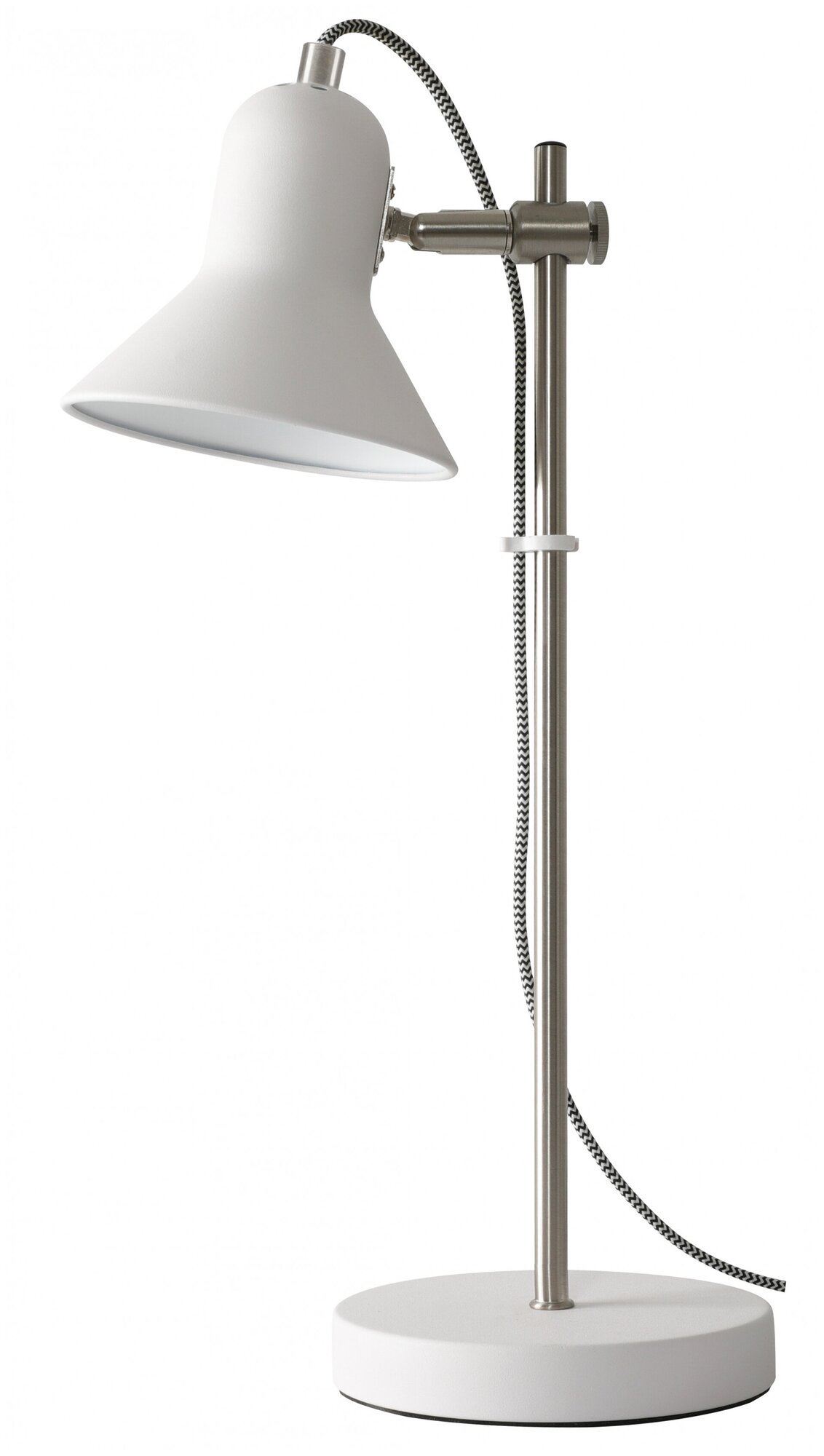 Настольная лампа Camelion KD-432 C01 белый Rome, 1х E27, 40Вт, 230В,)