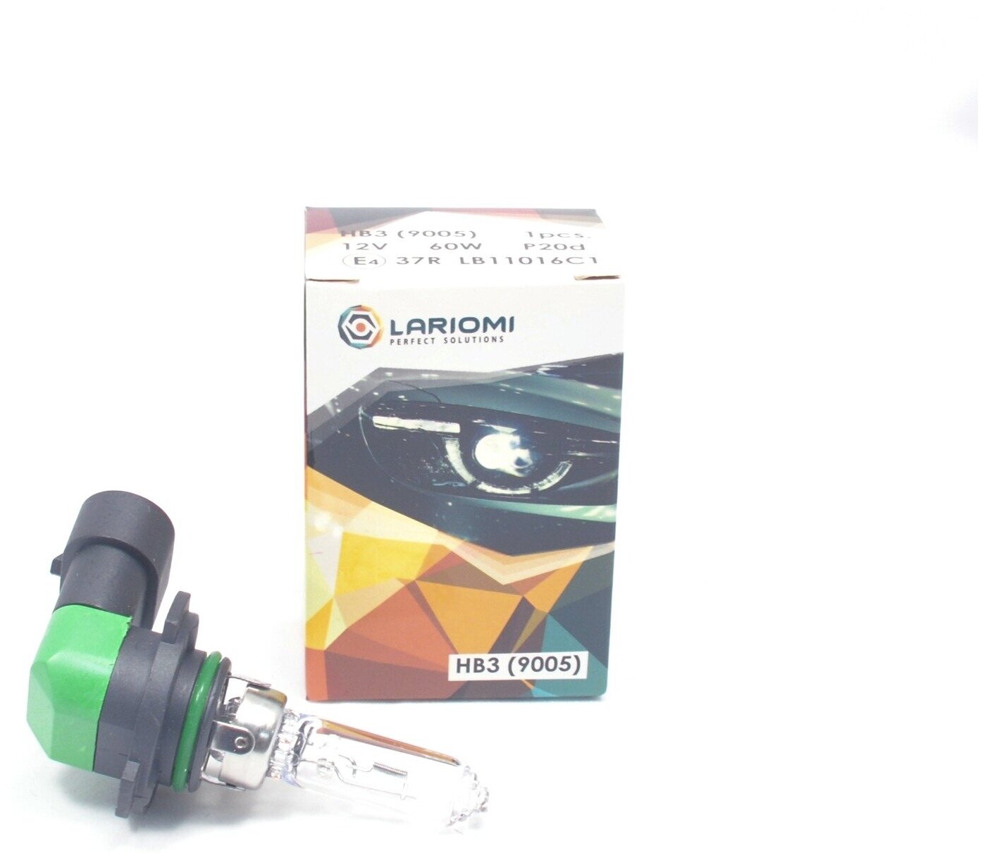 Lariomi лампа галогенная hb3 12v 60w p20d lb11016c1 1шт