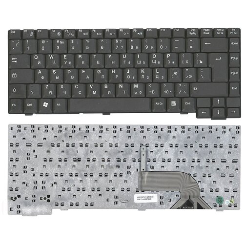 Клавиатура для ноутбука Fujitsu Siemens Amilo M6450 черная 264000₽