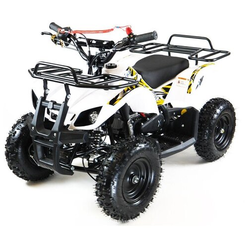 Купить Квадроцикл детский бензиновый MOTAX ATV Mini Grizlik X-16 с механическим стартером белый