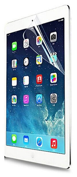 Плёнка защитная LuxCase для APPLE iPad 10.2 (2021) 0.13mm Front Transparent 81285 - фото №2